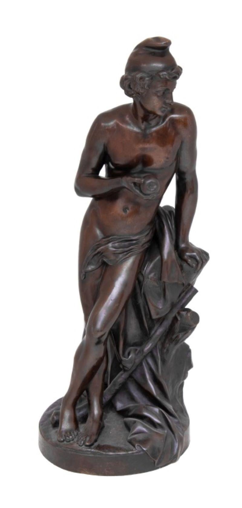 Émile Louis Picault Bronze Sculpture