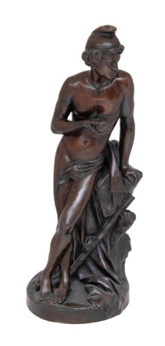 Scultura in bronzo Émile Louis Picault