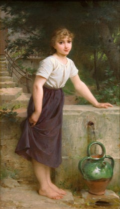 Antique Gathering Water