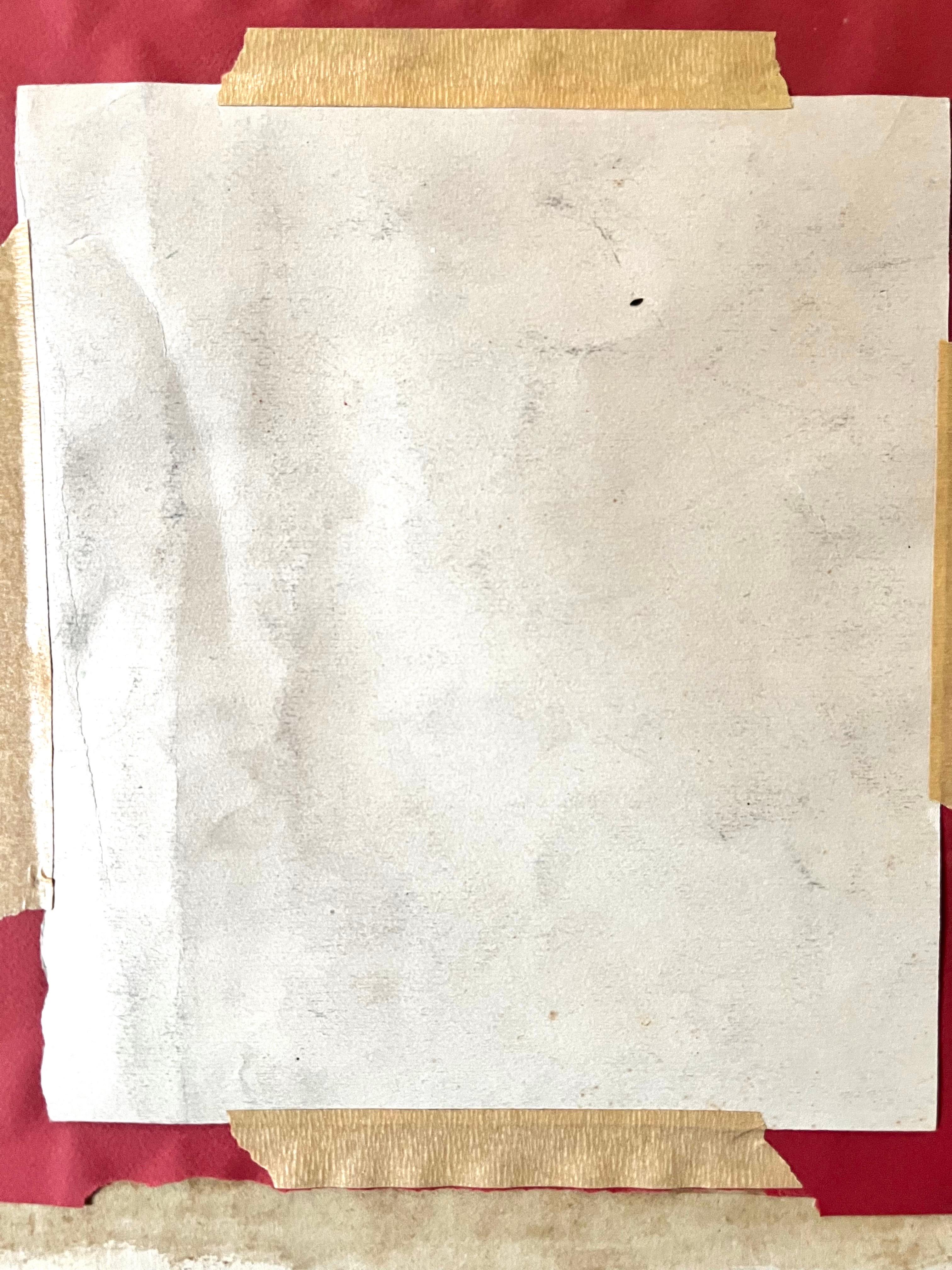 Émile-Othon Friesz - Retrato femenino a lápiz, hacia 1925-1935 en Bueno estado para la venta en Beuzevillette, FR