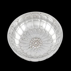 Émile Puiforcat Art Deco 950 Silver Bowl, France, 20th Century