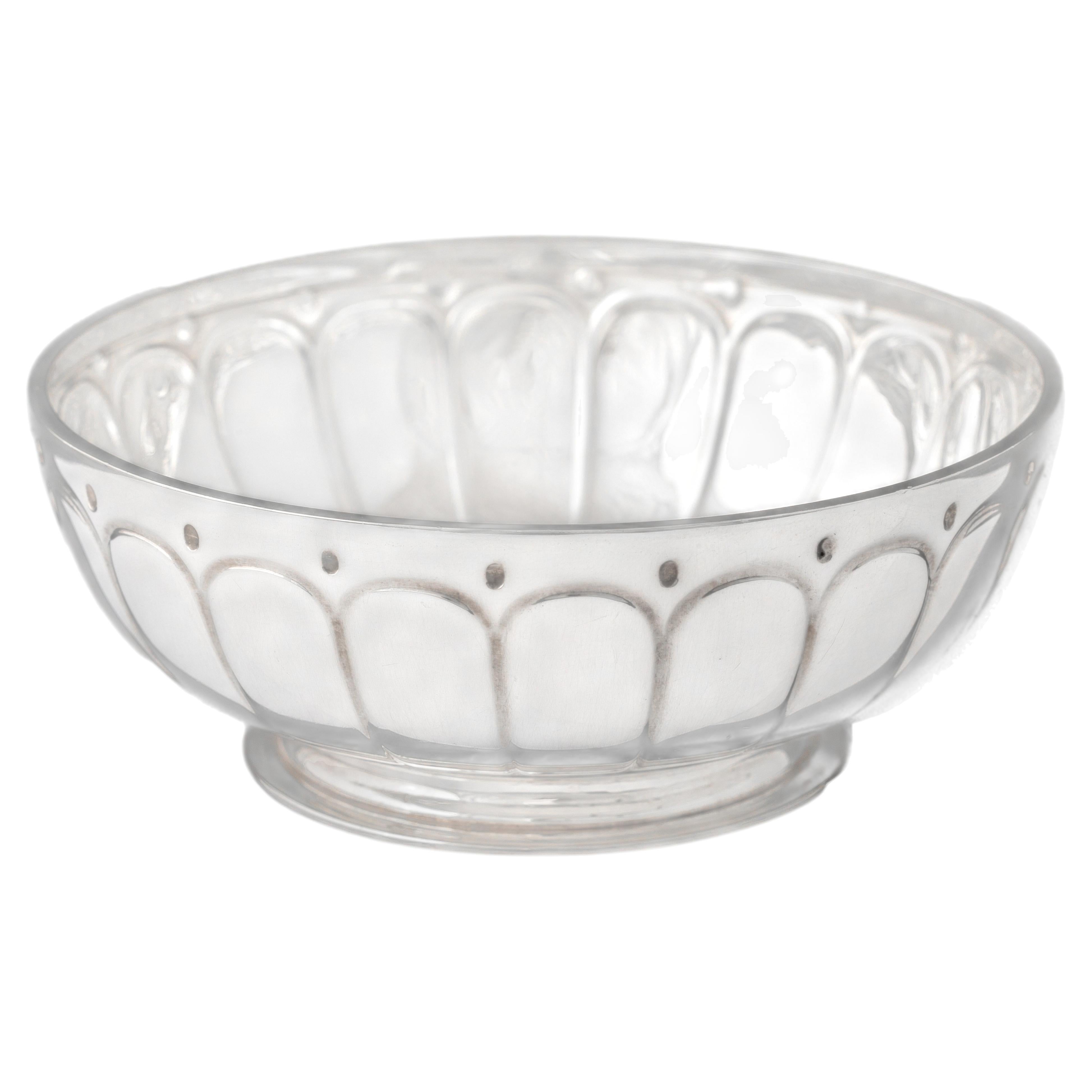 Émile Puiforcat Art Deco 950 Silver Bowl, France, 20th Century