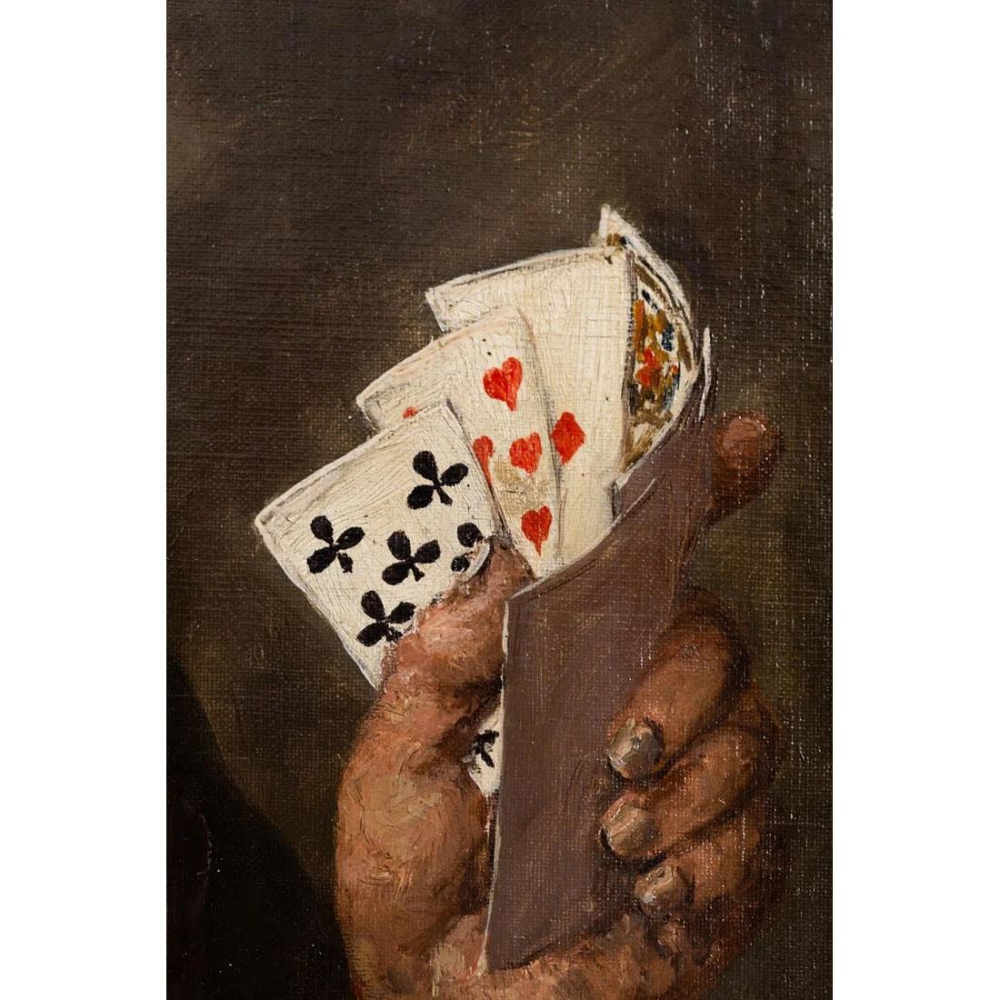 Émile Renard (francese, 1850-1930) Un affascinante olio su tela 