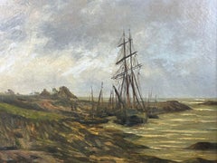 Harbor in Brittany- the fisherman's catch