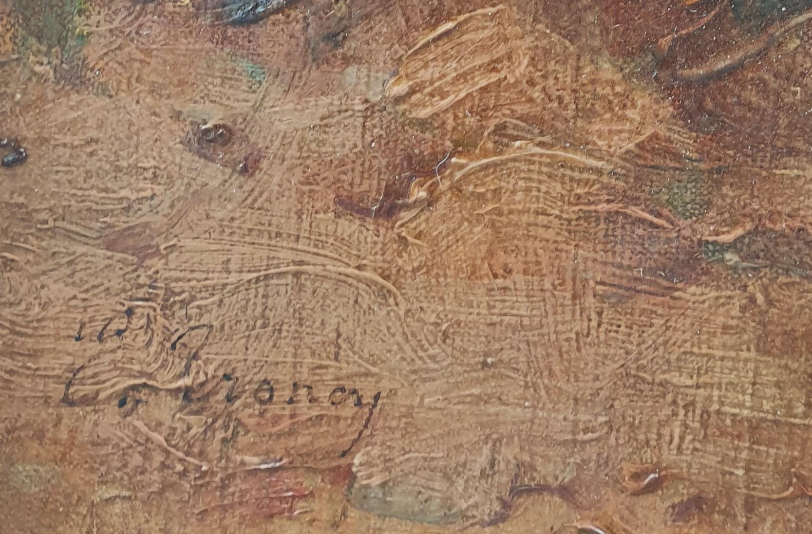 Emile TRONCY Sétif (Algerien), 1859 - Marseille, Bouches-du-Rhône, 1943
Öl auf Leinwand
Um 1910
Signiert unten links 