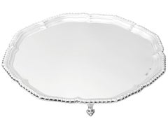 Emile Viner 1964 Sterling Silver Salver
