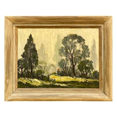 Used Emile Walters Landscape Painting