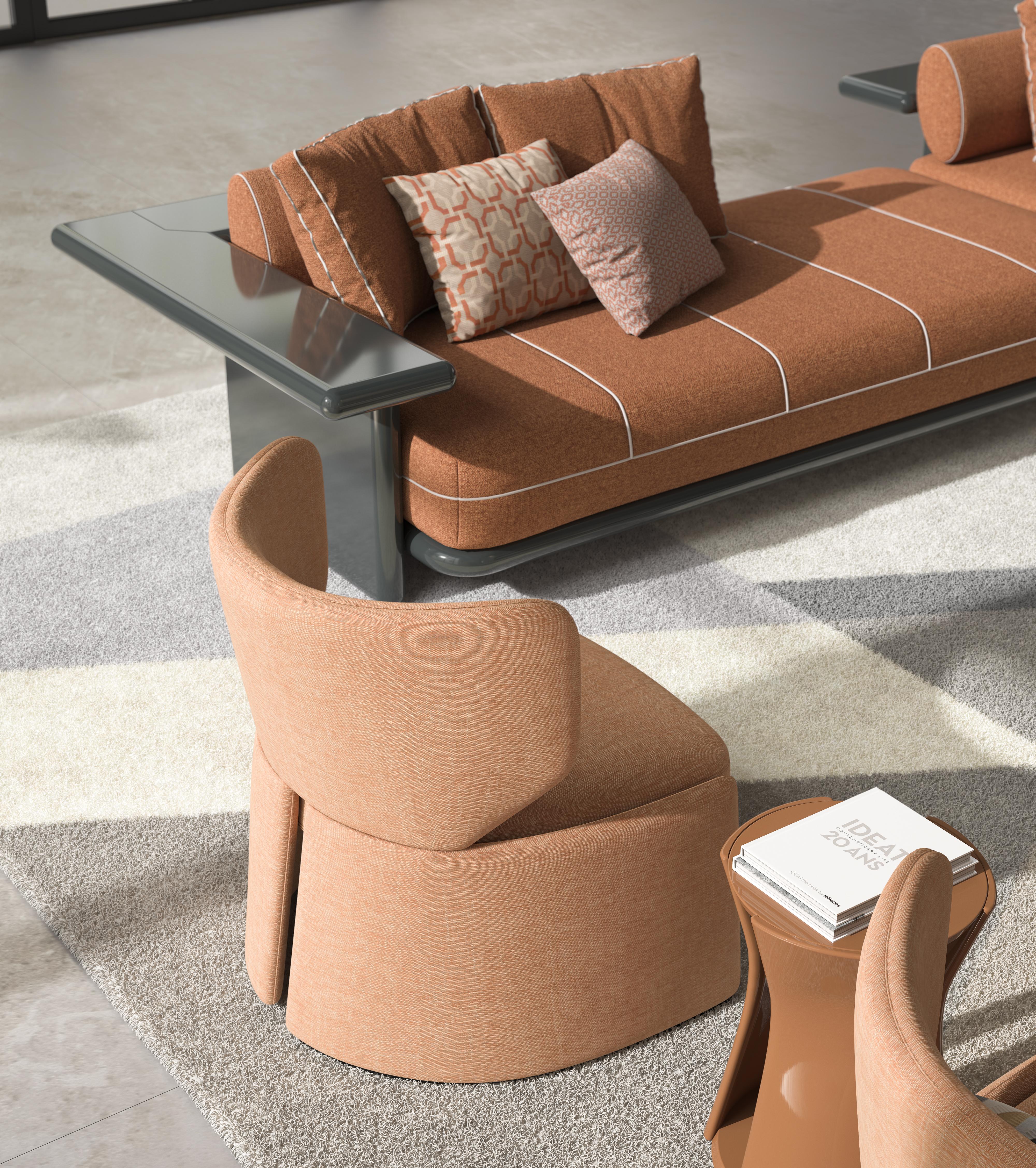 Moderne Fauteuil Emilia en vente