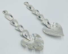 Emilia Castillo “Ants on Leaves” Silver-Plated Serving Utensils, Taxco Mexico