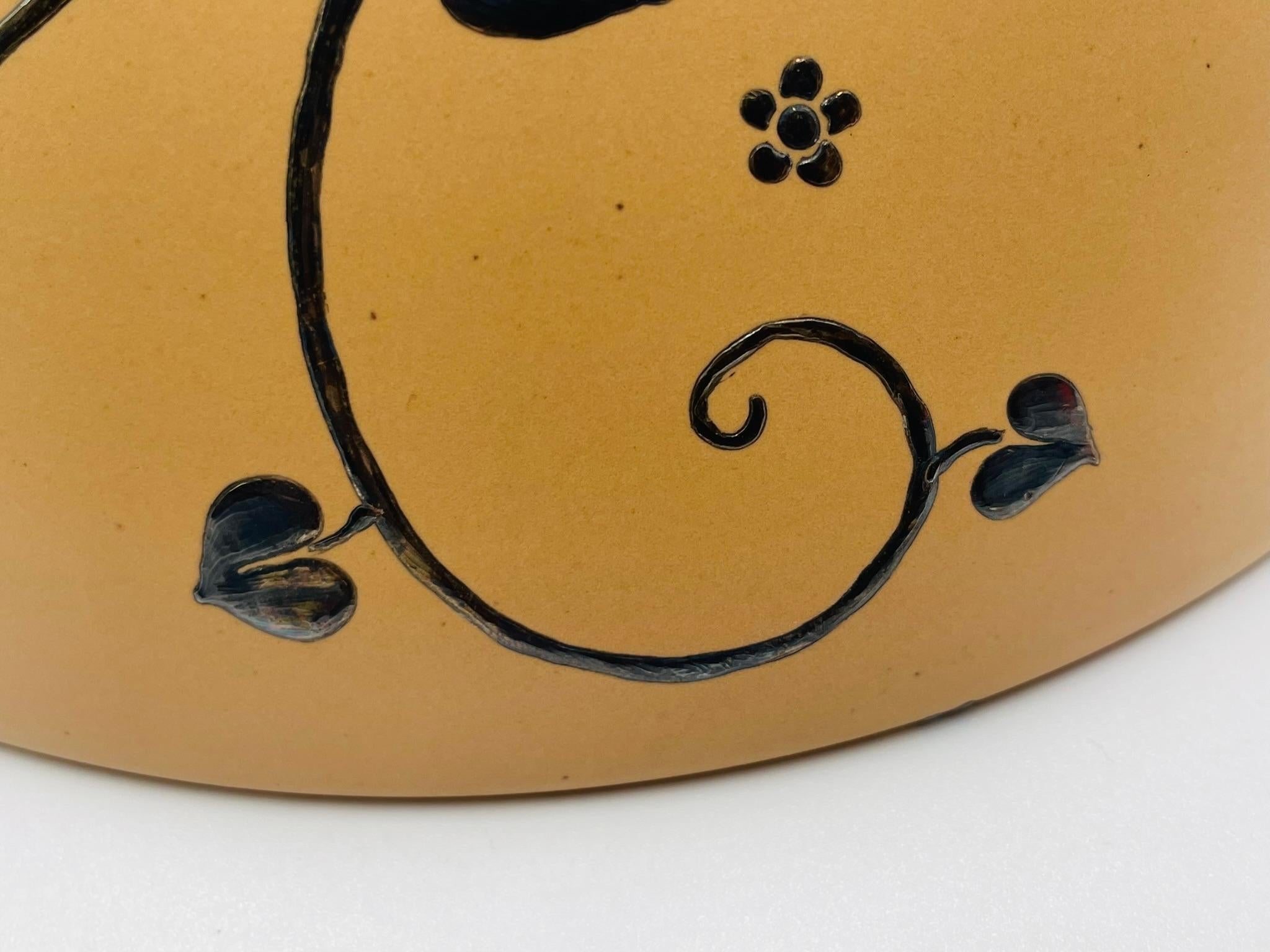 Ciotola a farfalla in porcellana e argento di Emilia Castillo, Taxco, 2009 in vendita 3