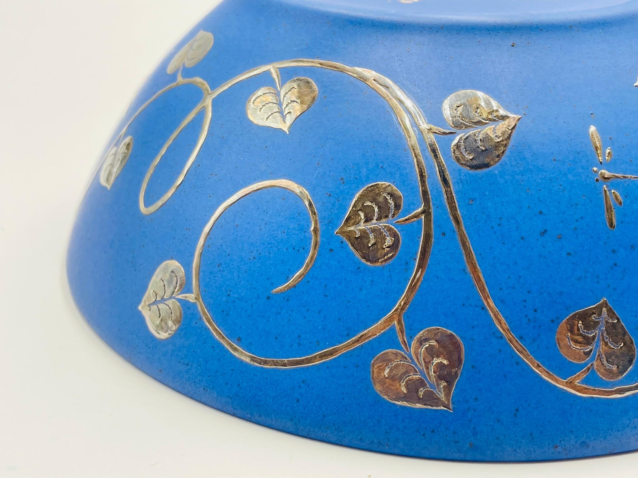 Ciotola in porcellana e argento puro firmata Emilia Castillo, Taxco Mexico, 1995 in vendita 10