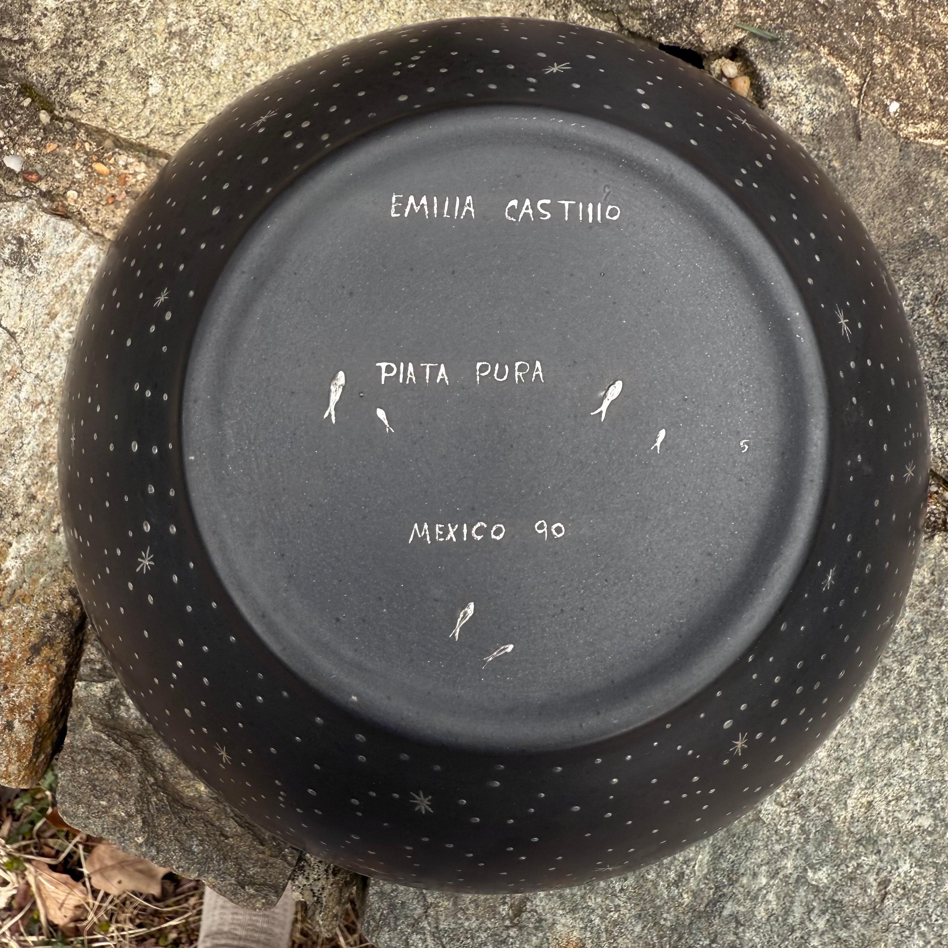 Emilia Castillo Silver Moon Bowl For Sale 1