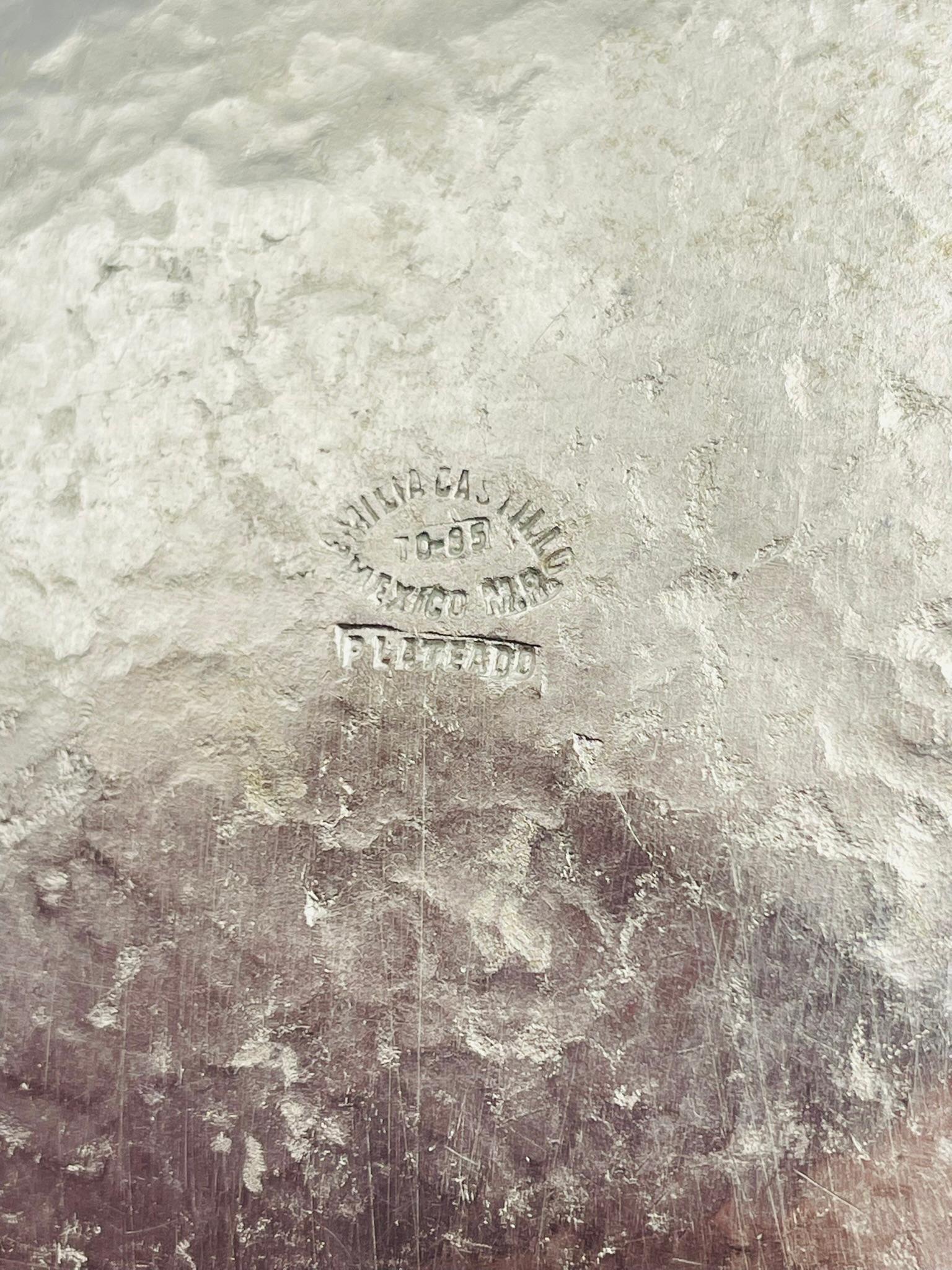 Molcajete/ciotola in argento di Emilia Castillo con tucano, Messico, anni '80 in vendita 10