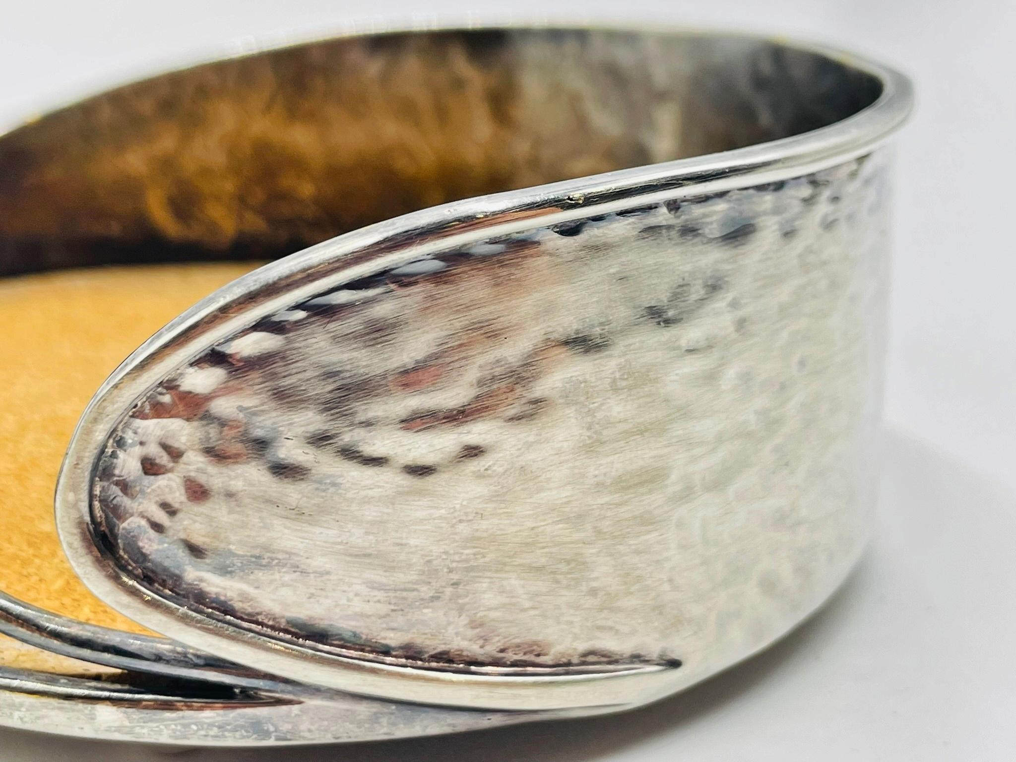 Placcato argento Emilia Castillo rana e malachite placcata in argento, Taxco, anni '80 in vendita