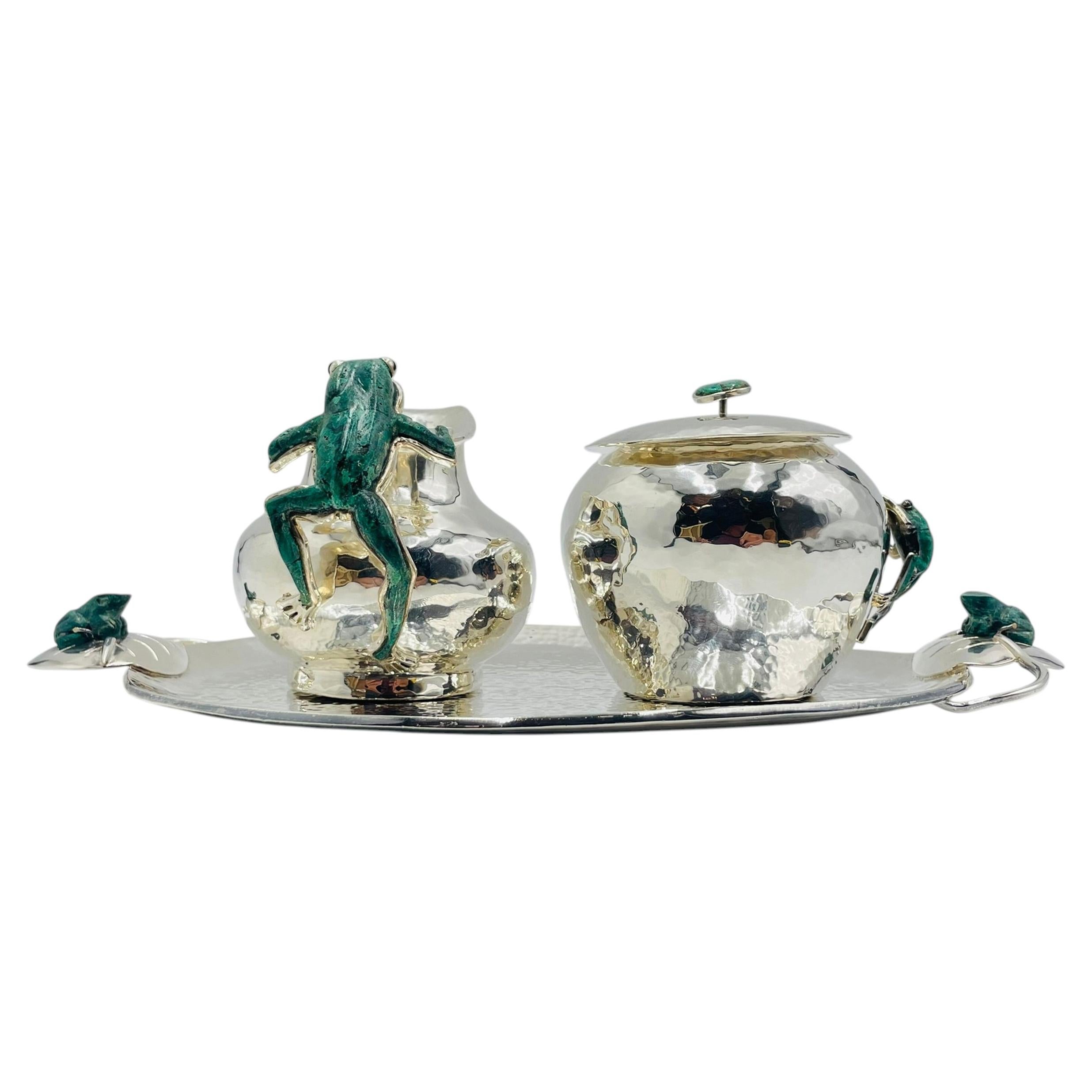 How much is a silver tea set worth?