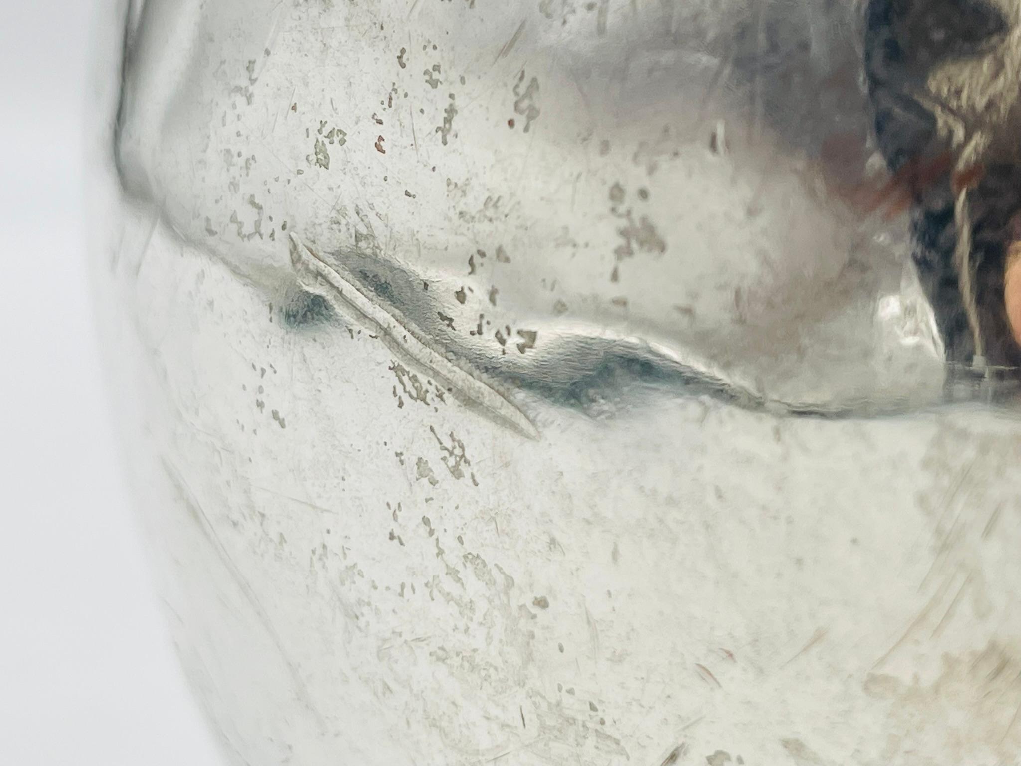 Brocca a forma di scimmia placcata in argento di Emilia Castillo, Modernismo messicano in vendita 9