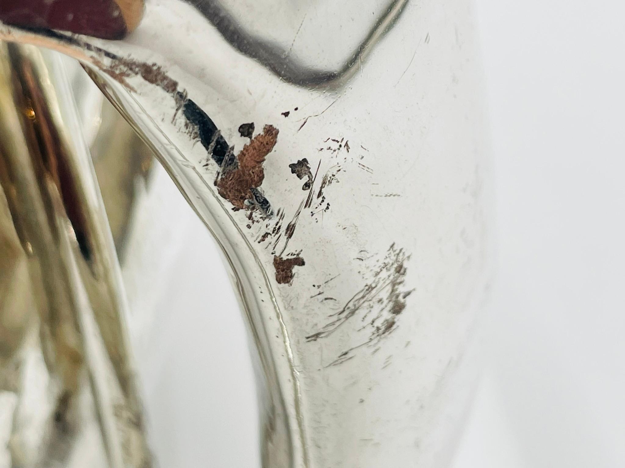 Brocca a forma di scimmia placcata in argento di Emilia Castillo, Modernismo messicano in vendita 10