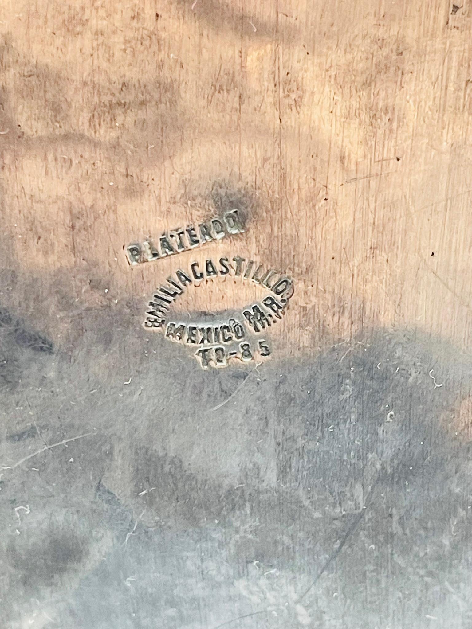 Brocca a forma di scimmia placcata in argento di Emilia Castillo, Modernismo messicano in vendita 12