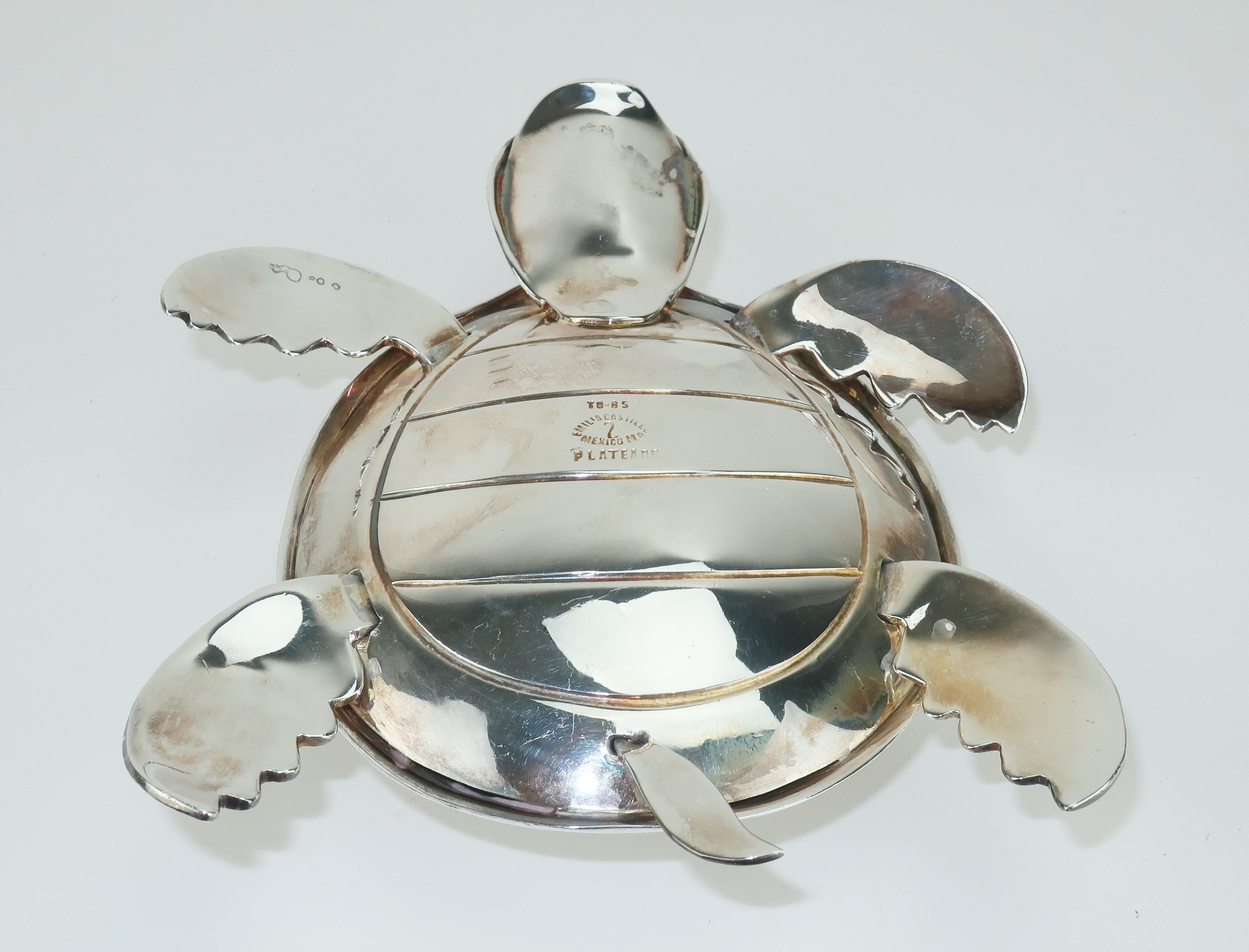 Emilia Castillo Silverplate Turtle Bottle Opener For Sale 4