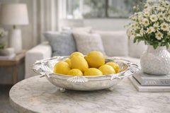 Emilia Castillo Taxco “El Mar” Silver Plate Shell & Starfish Centerpiece Bowl