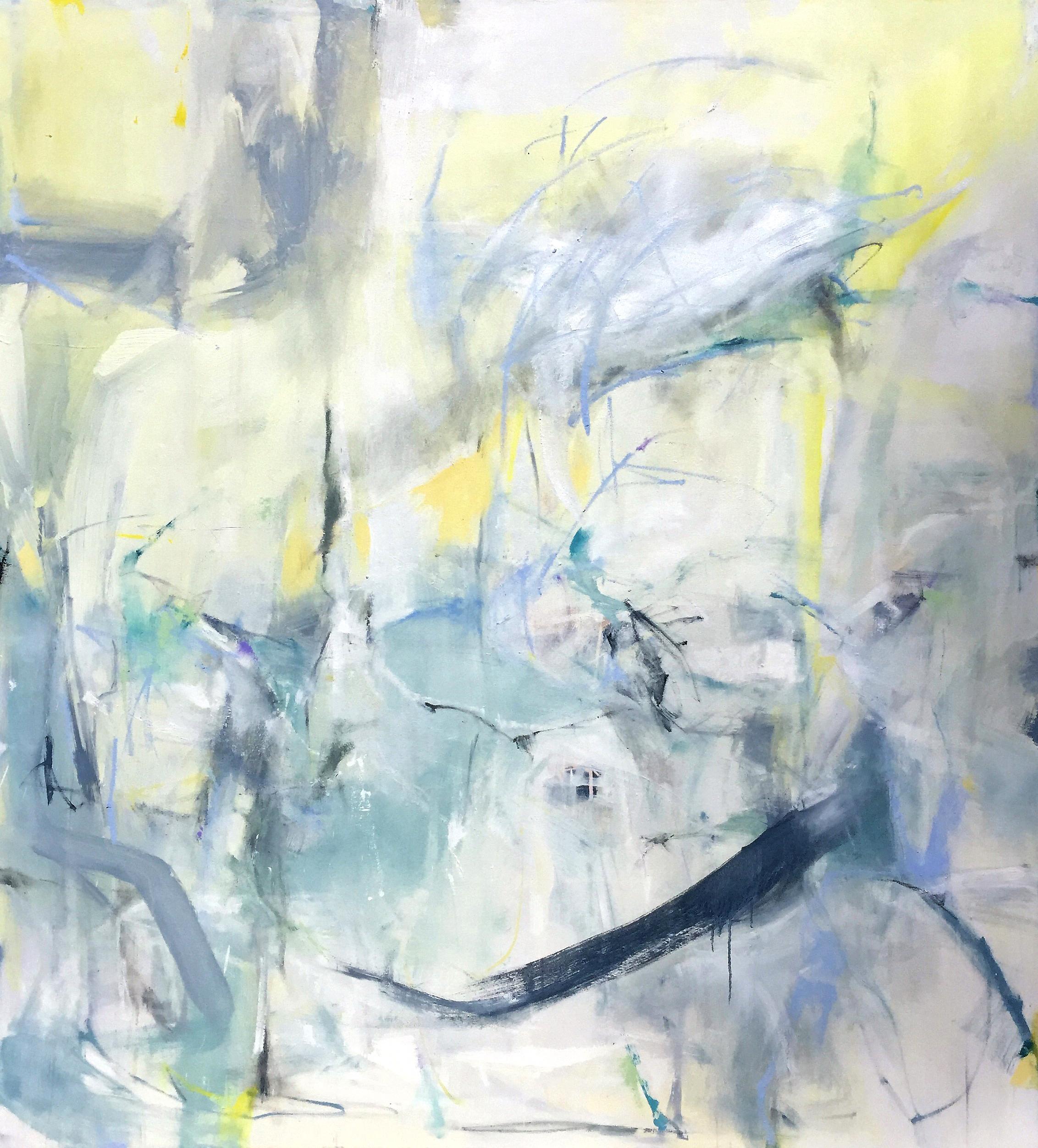 Emilia Dubicki Abstract Painting - Apollo's Answer