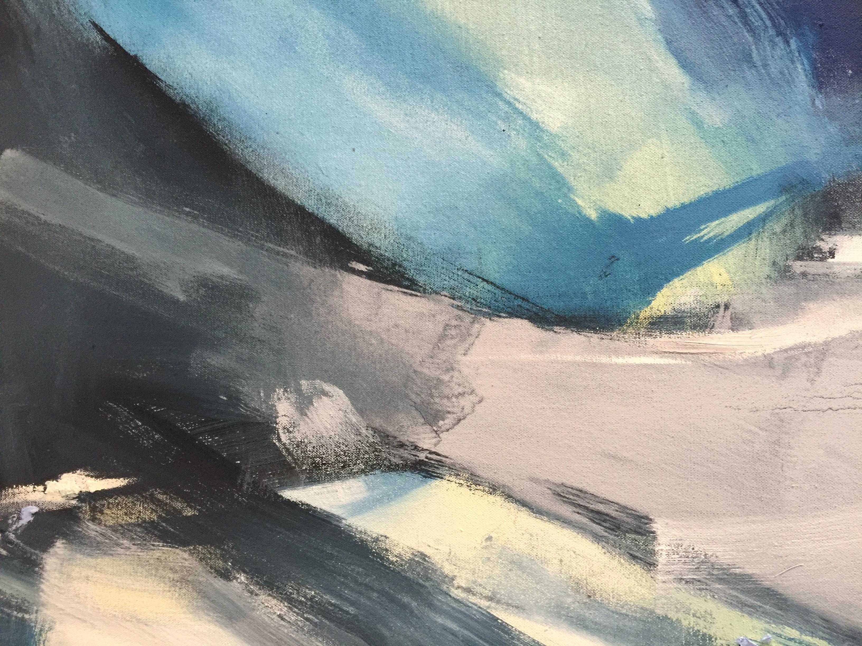 Il fiume nel suono - Painting di Emilia Dubicki
