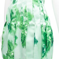 EMILIA WICKSTEAD 2022 Skylar Runway tucked pleat corset strapless dress UK6
