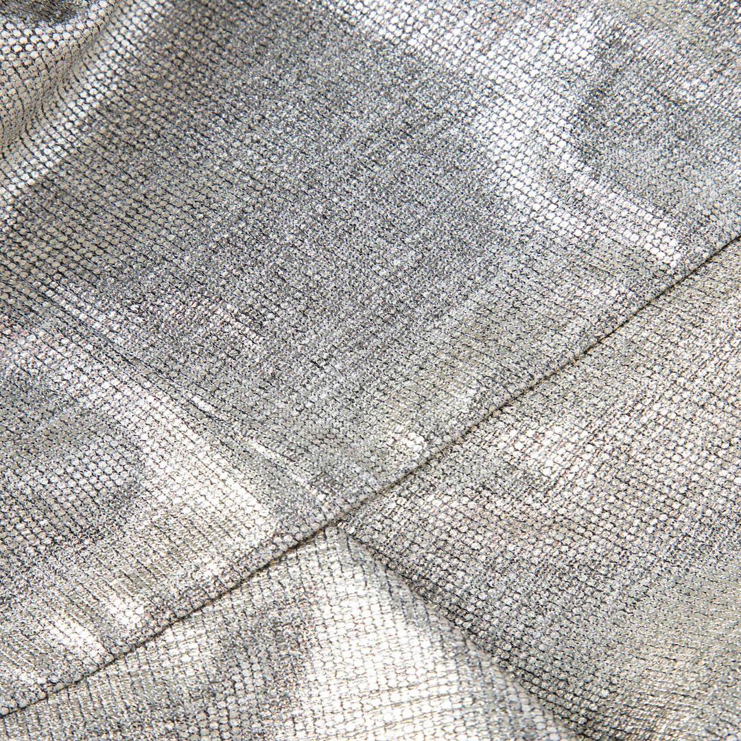 Emilia Wickstead Silver Metallic Tank Top Size XL In New Condition For Sale In London, GB