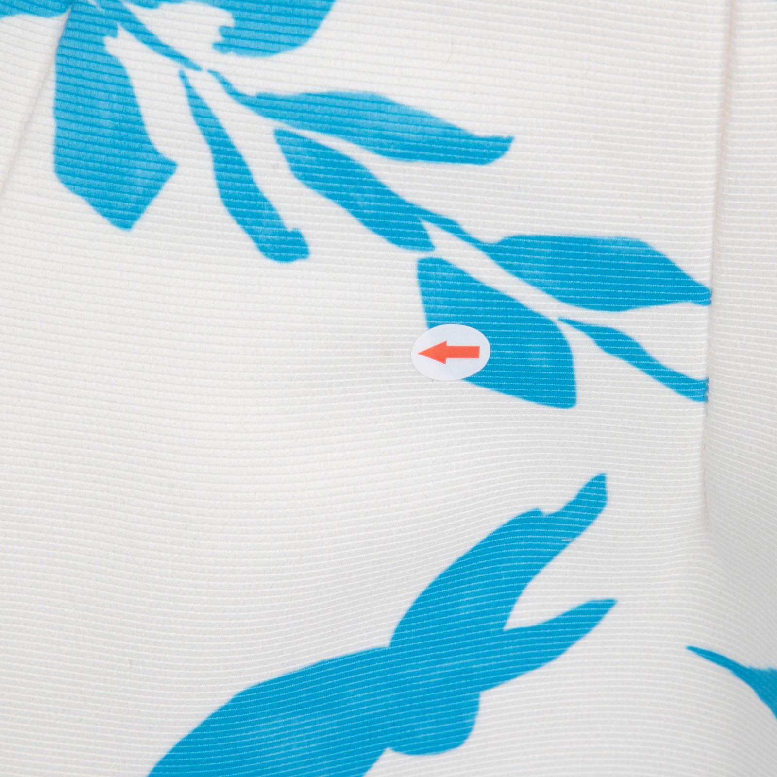 Ensemble top et jupe à motifs blancs et bleus Emilia Wickstead Taille L Pour femmes en vente