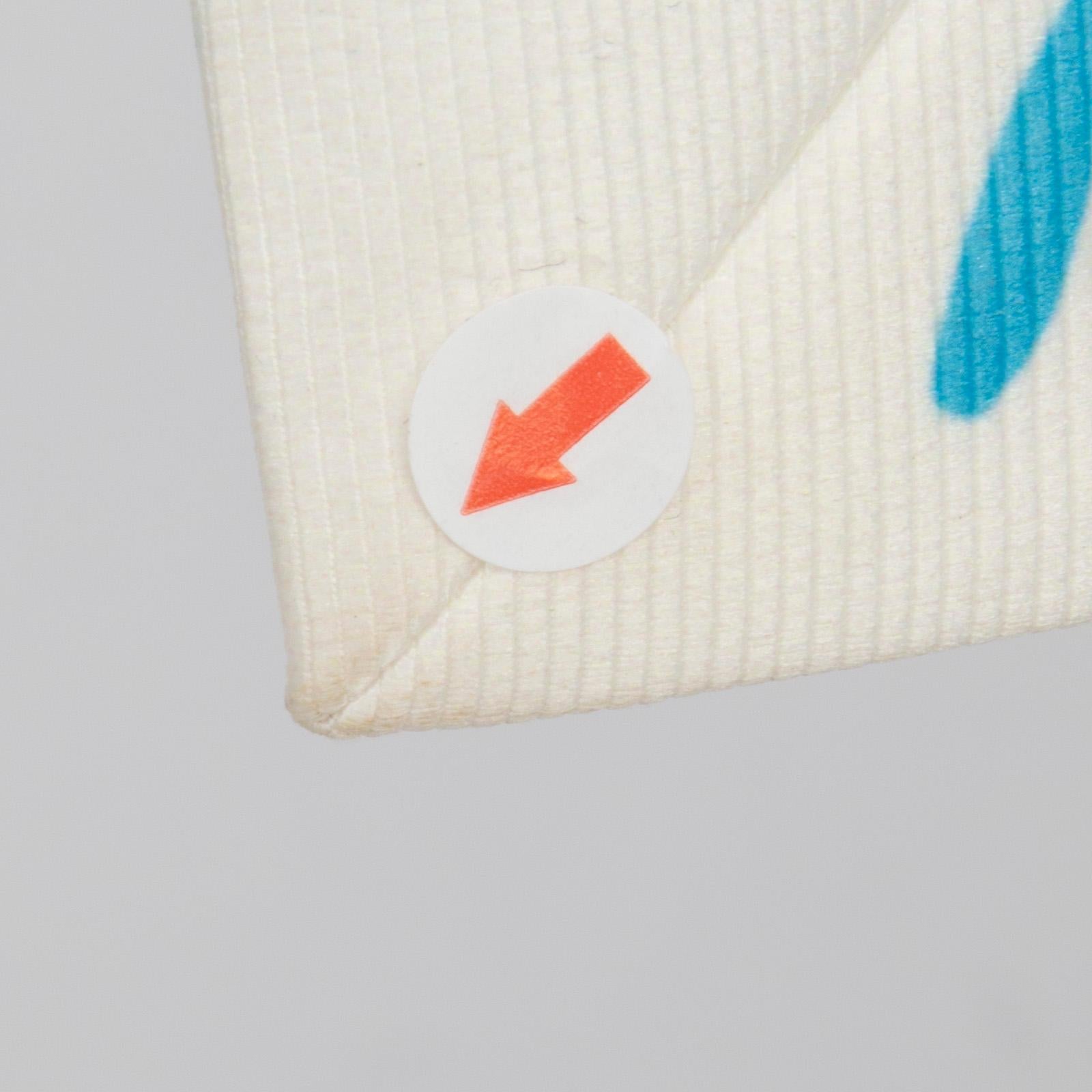 Ensemble top et jupe à motifs blancs et bleus Emilia Wickstead Taille L en vente 3