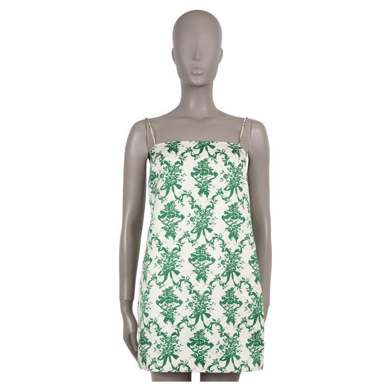knee length dresses for ladies Vivre Mini Dress | Green Floral | Womens