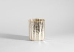Emiliano Céliz, Contemporary Sculptural Silver-plated Vase, Argentina, 2024
