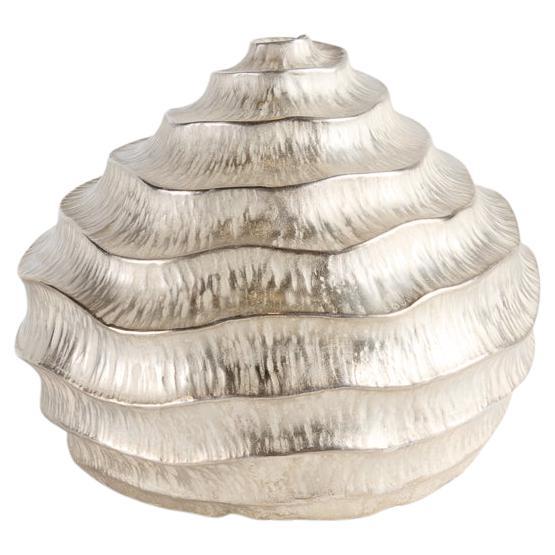 Emiliano Céliz, Les Escargot, Silver-plated Sculpture, Argentina, 2023