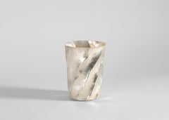 Emiliano Céliz, Natural Flow, Silver-plated Vase, Argentina, 2024