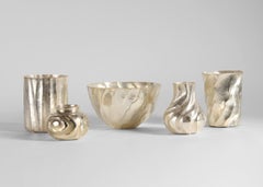 Emiliano Céliz, Sea Waves, Silver-plated Bowl, Argentina, 2024