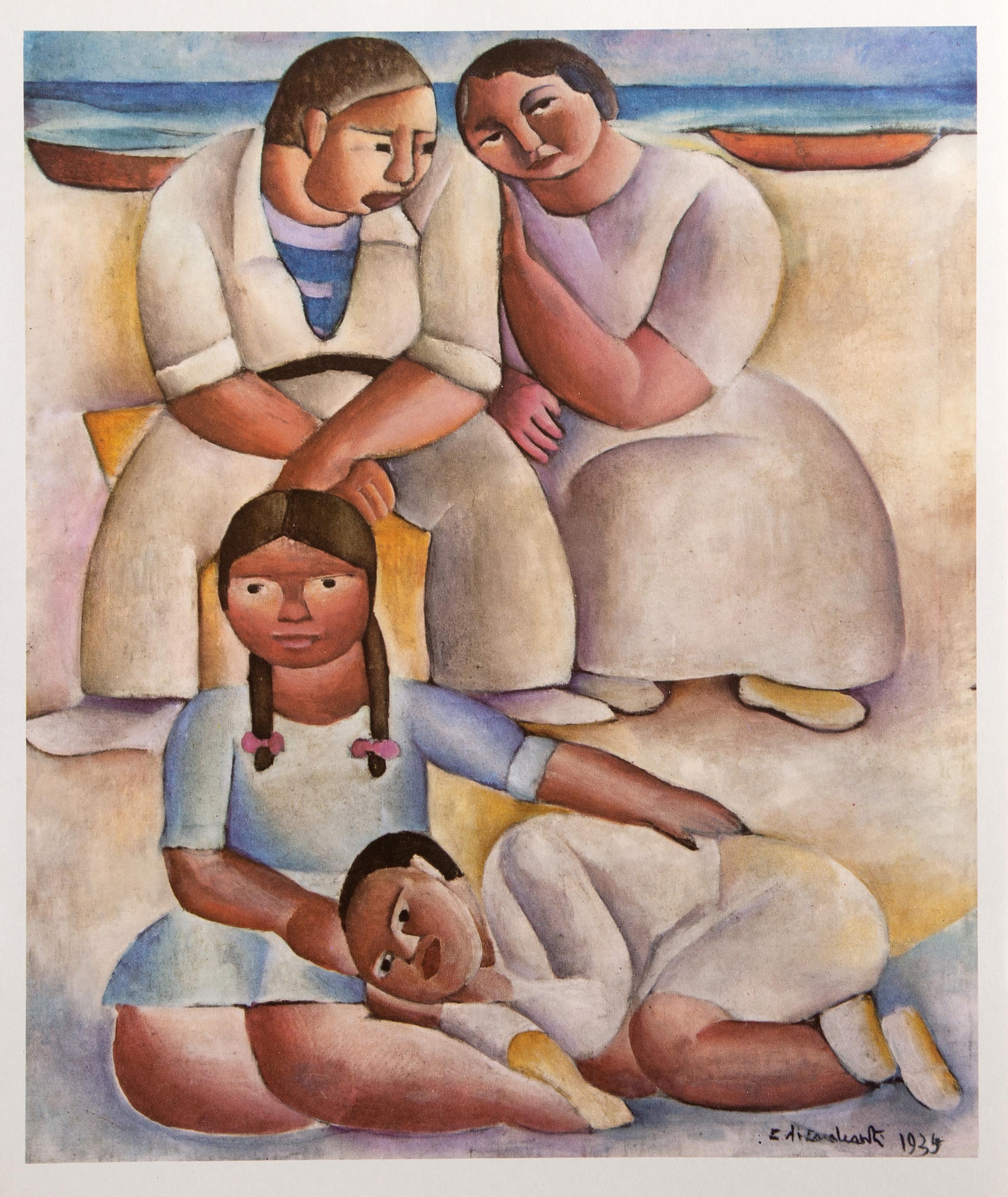 Pinturas Portfolio, Modern 11 offset reproductions of paintings For Sale 1