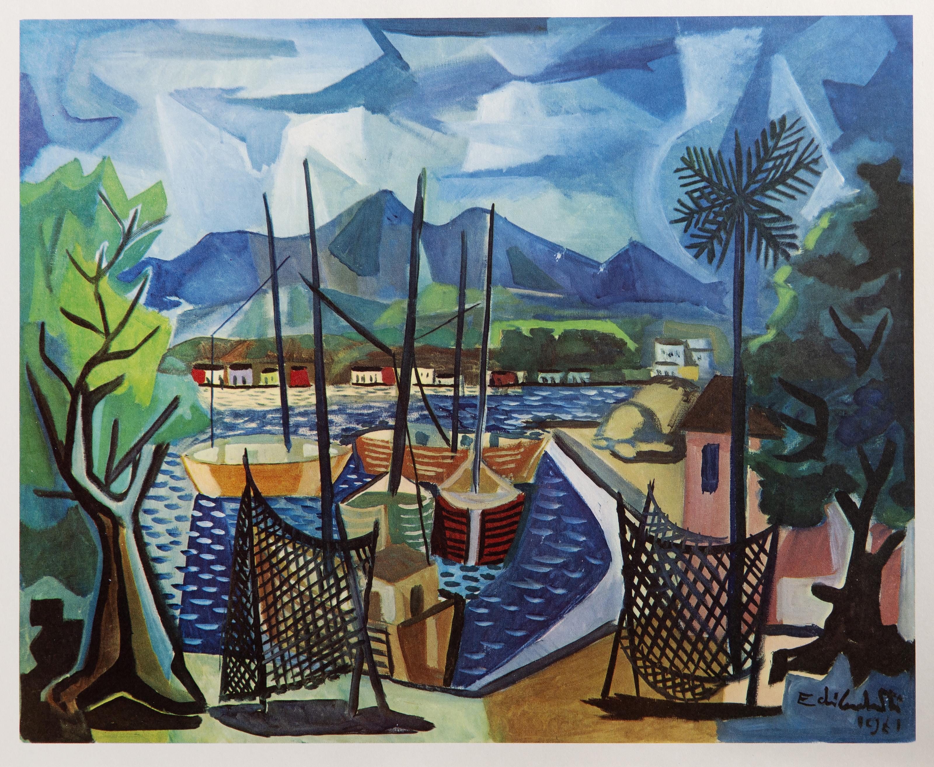 Pinturas Portfolio, Modern 11 offset reproductions of paintings For Sale 3