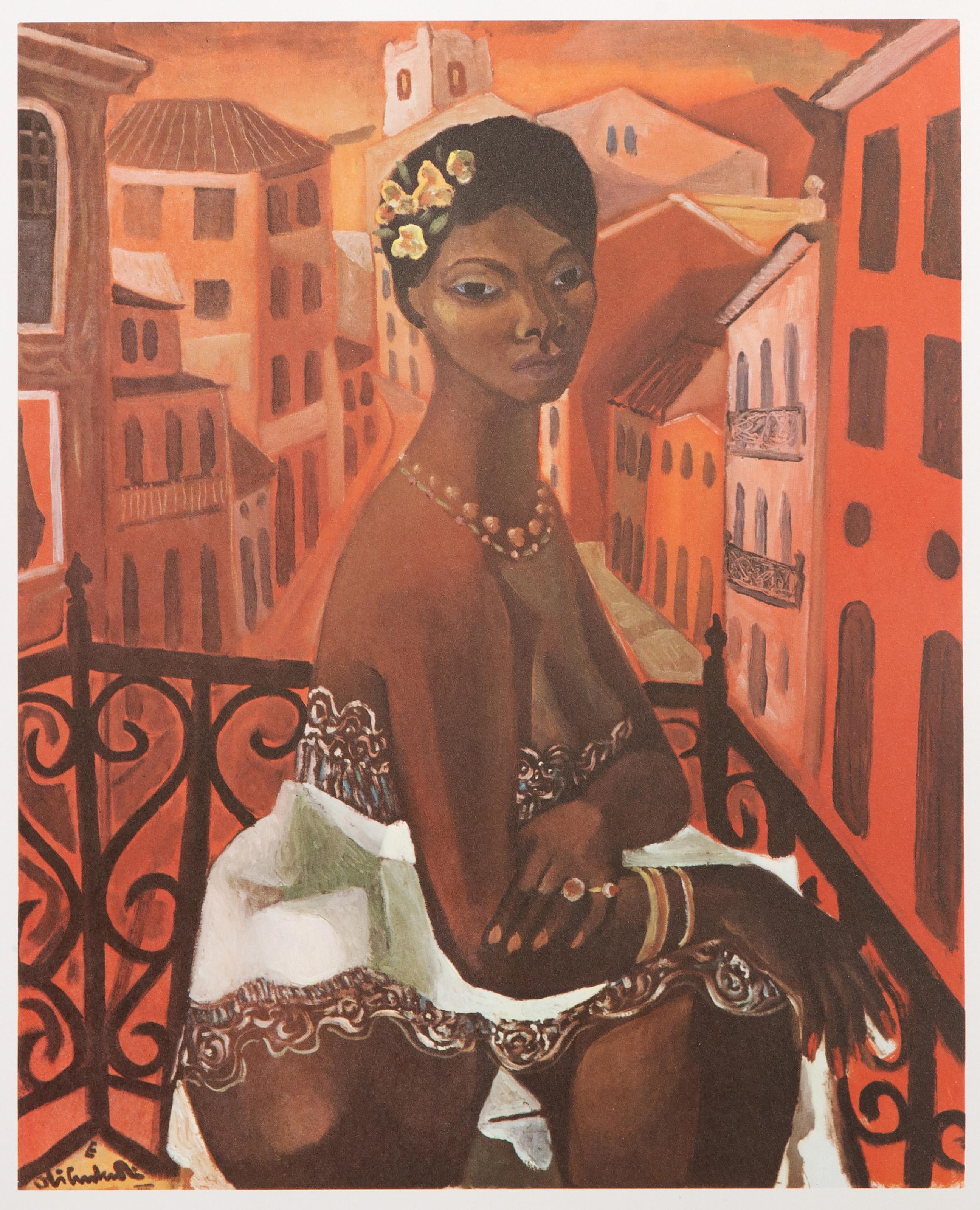 Pinturas Portfolio, Modern 11 offset reproductions of paintings For Sale 4