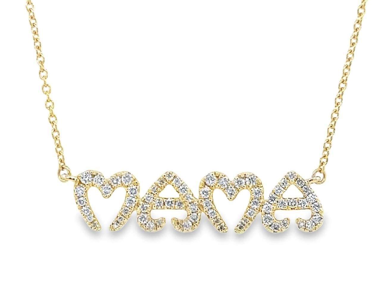 Necklace Information
Diamond Type : Natural Diamond
Metal : 14k
Metal Color : Yellow Gold
Dimensions : 6MM H
Diamond Carat Weight : 0.20ttcw
Length : 18 Inches


JEWELRY CARE
Over the course of time, body oil and skin products can collect on Jewelry