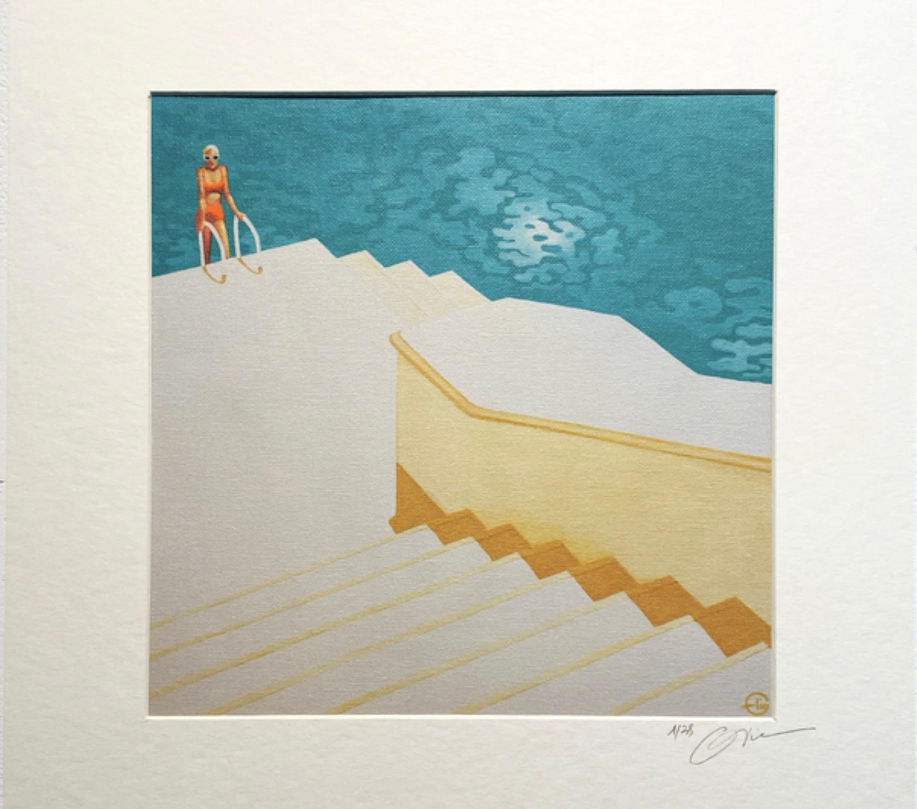 Treppe – Print von Emilie Arnoux