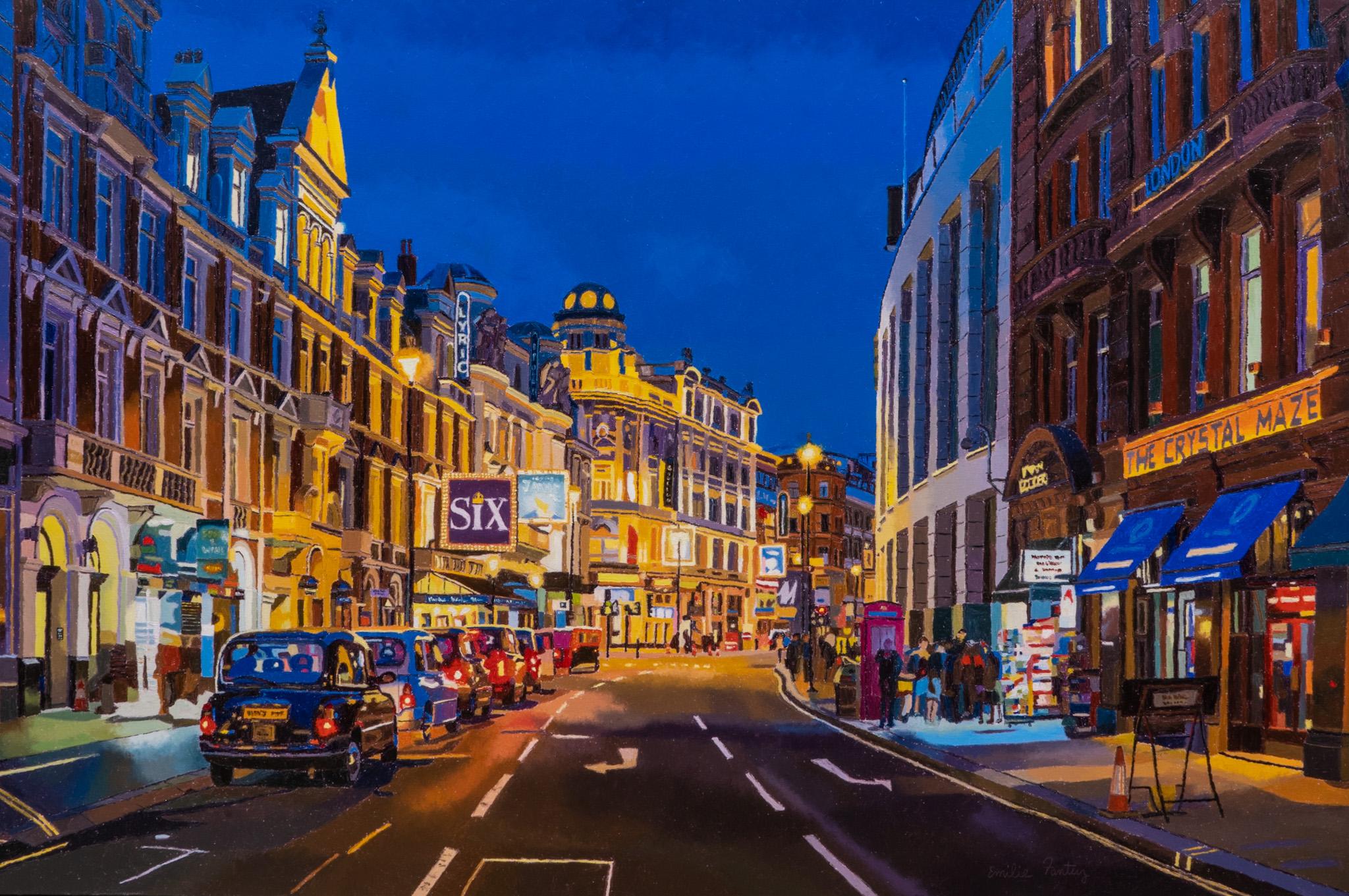 Emilie Fantuz The West End original realism architectural cityscape