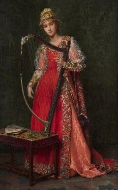 Girl with Harp