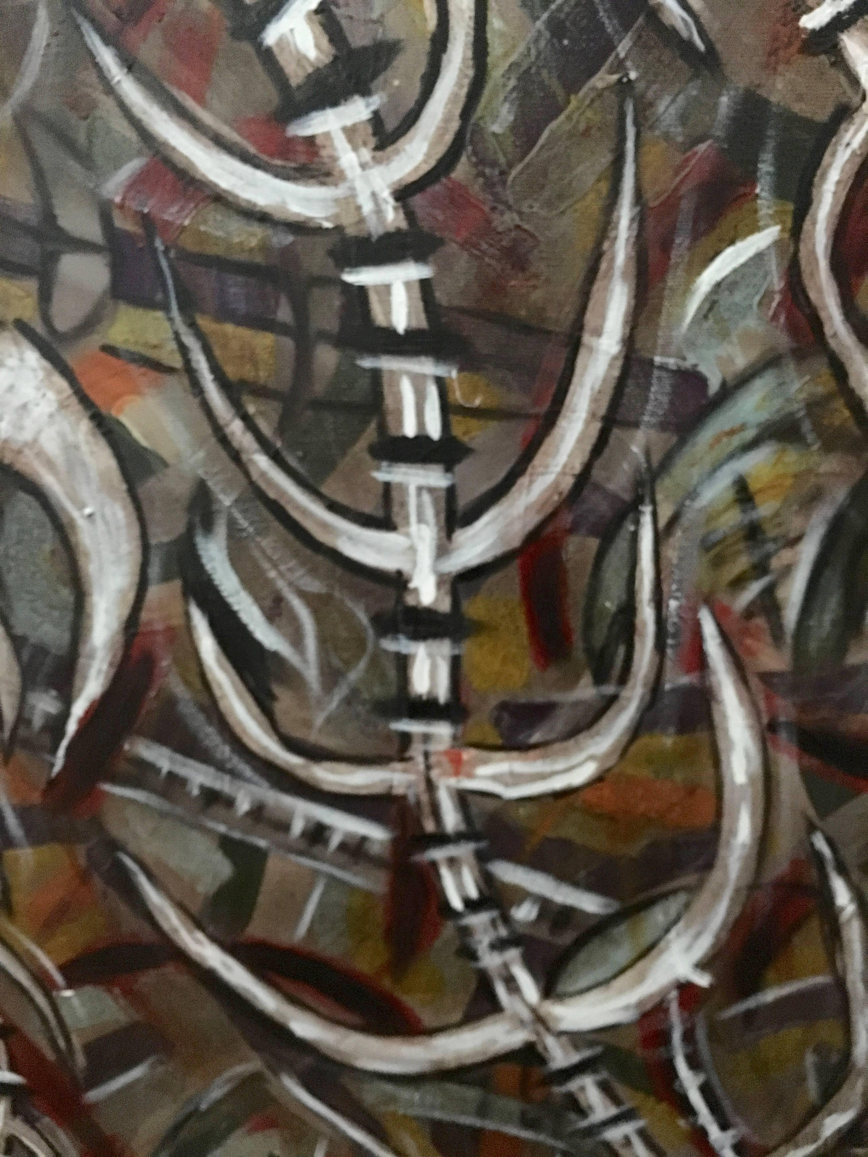 L'artiste cubain Emilio Martinez Sans titre en vente 1