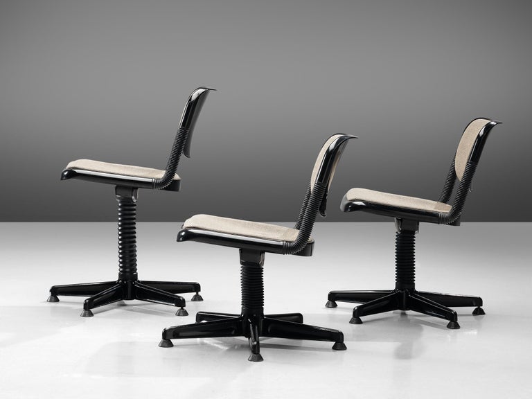 Mid-Century Modern Emilio Ambasz & Giancarlo Piretti Desk Chairs For Sale