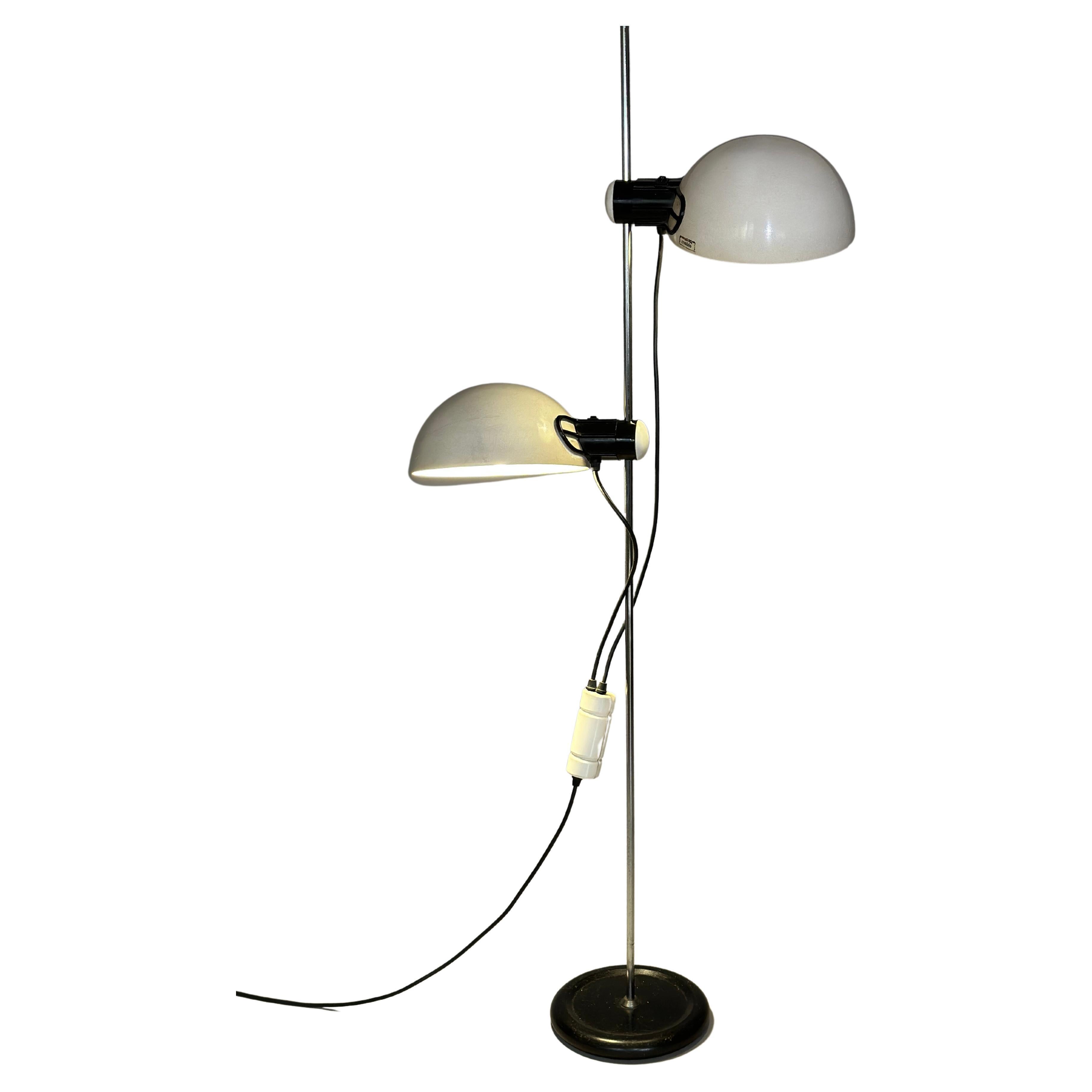 Emilio Fabio Simon Floor Lamp for Guzzini, 1970s For Sale