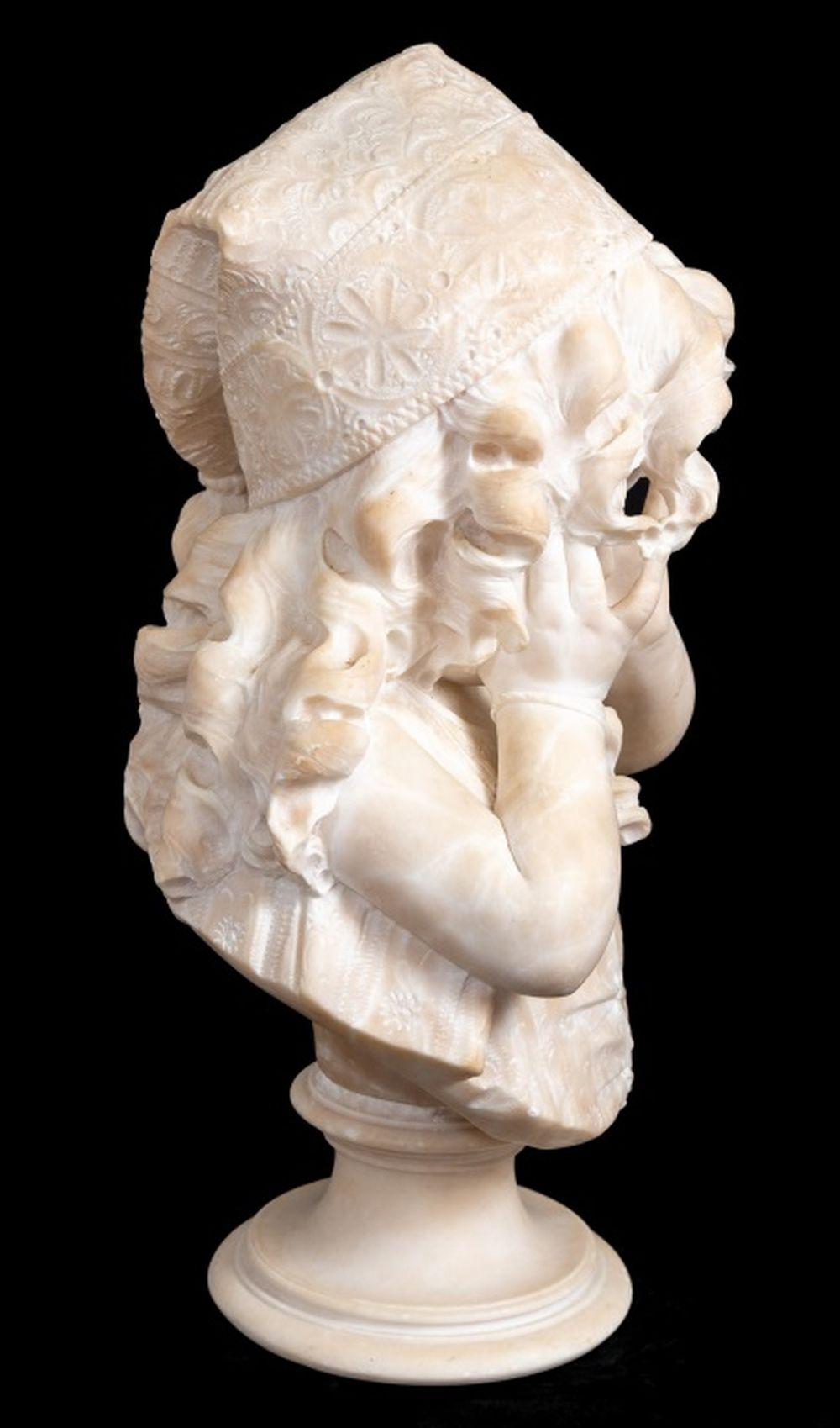 Ragazza napoletana - Sculpture di Emilio Fiaschi