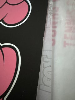 Emilio Garcia Upside Down Sponge Brain Signed and Numbered Screenprint with COA