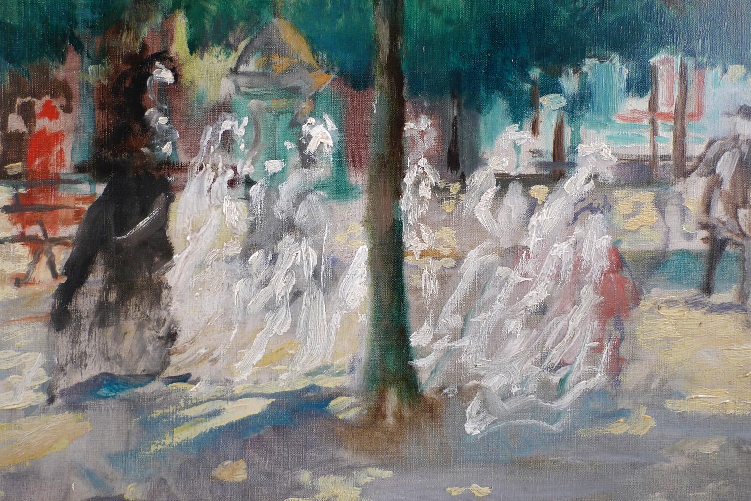 EMILIO GRAU SALA
Español, 1911 - 1975
BULEVAR DE PARÍS
firmado Grau Sala (abajo a la derecha)
óleo sobre lienzo
65 X 81 cm (25-1/2 X 32 pulgadas)
enmarcado: 92 X 108 cm (36-1/4 X 42-1/2 pulgadas)

PROCEDENCIA
Venta: Sotheby's Olympia Londres, 20 de