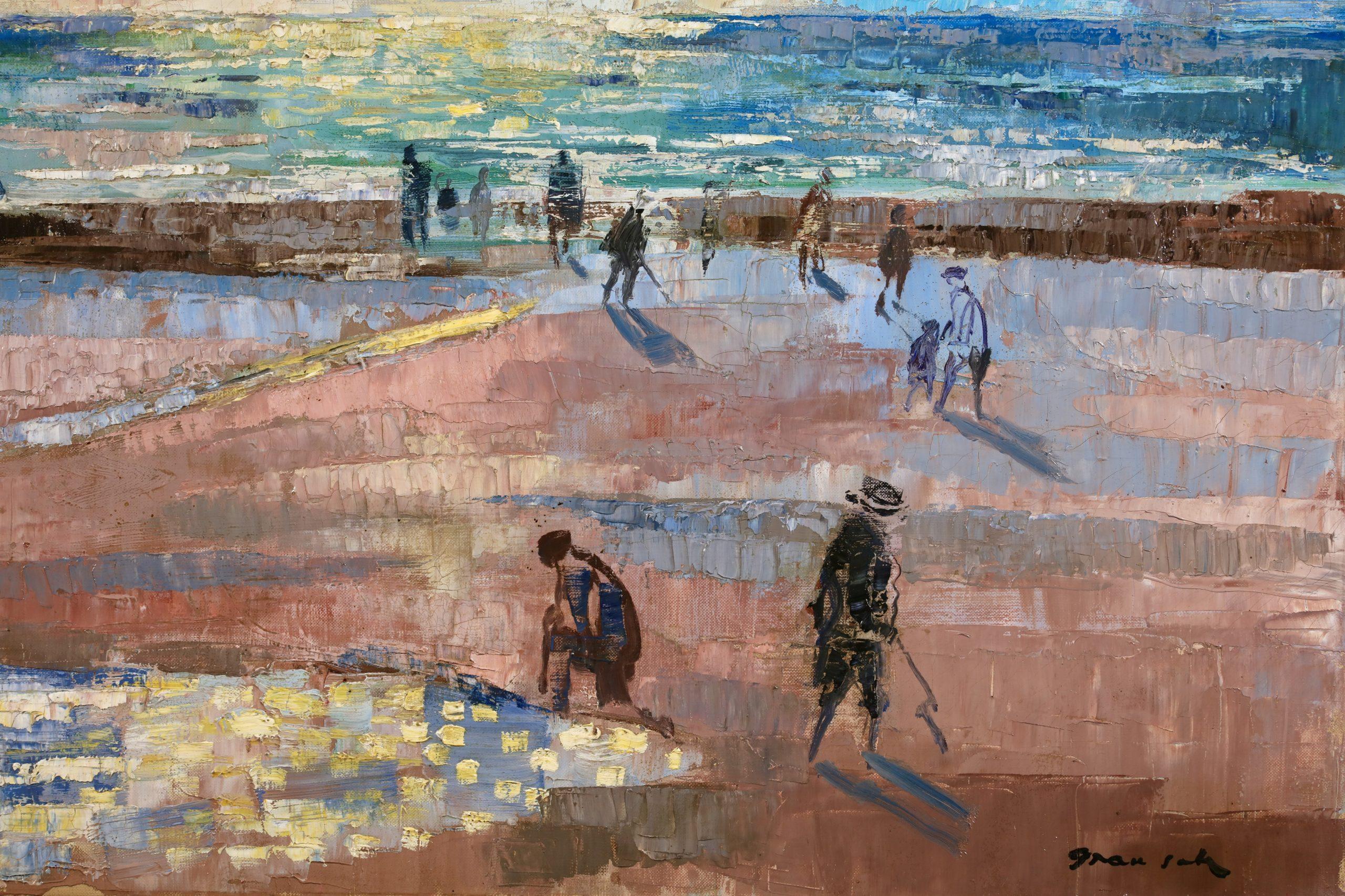 Coucher de Soleil - Óleo figurativo postimpresionista de Emilio Grau Sala en venta 9