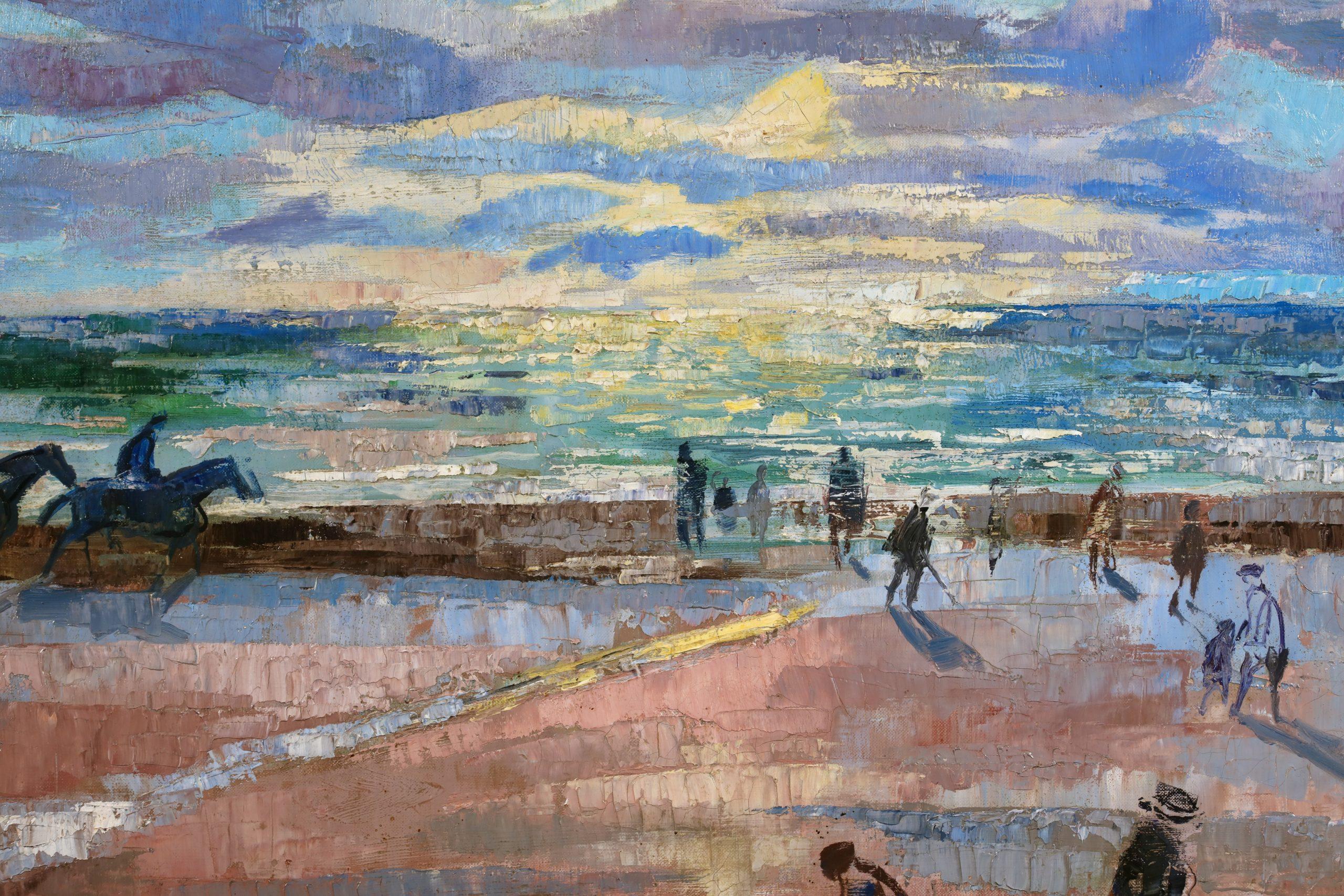 Coucher de Soleil - Óleo figurativo postimpresionista de Emilio Grau Sala en venta 6